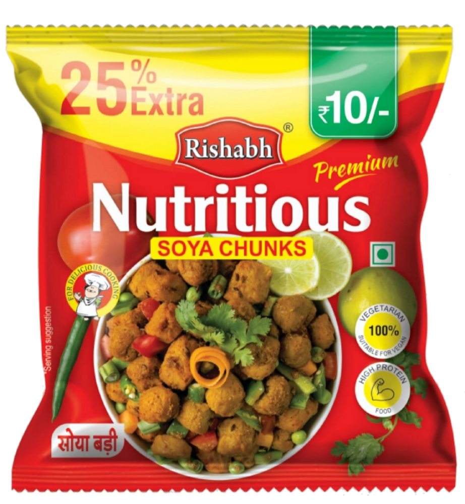 पोषक सोया चंक - ऋषभ फ़ूड प्रोडक्ट्स