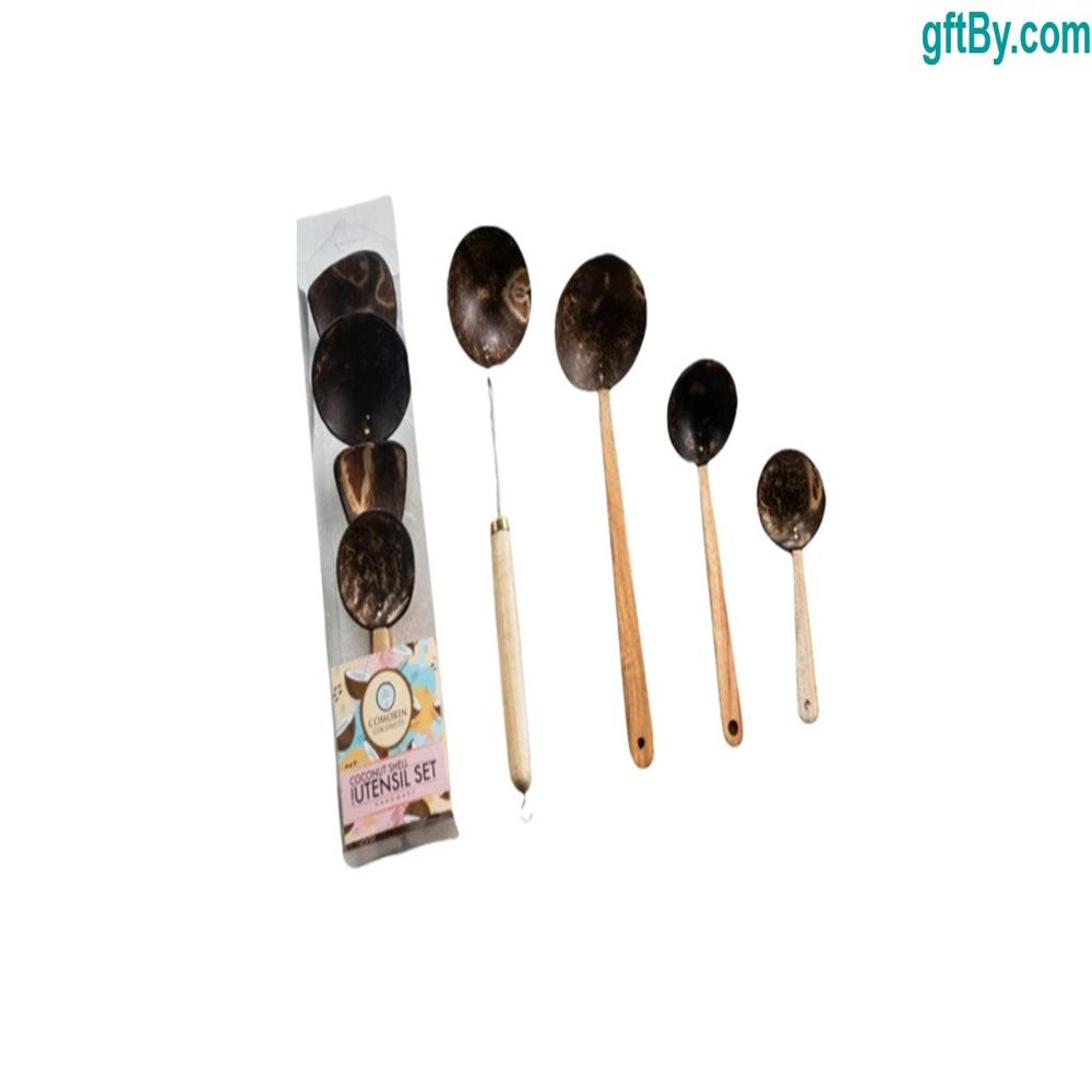 Coconut Shell Ladles - Height: 5  Centimeter (cm)