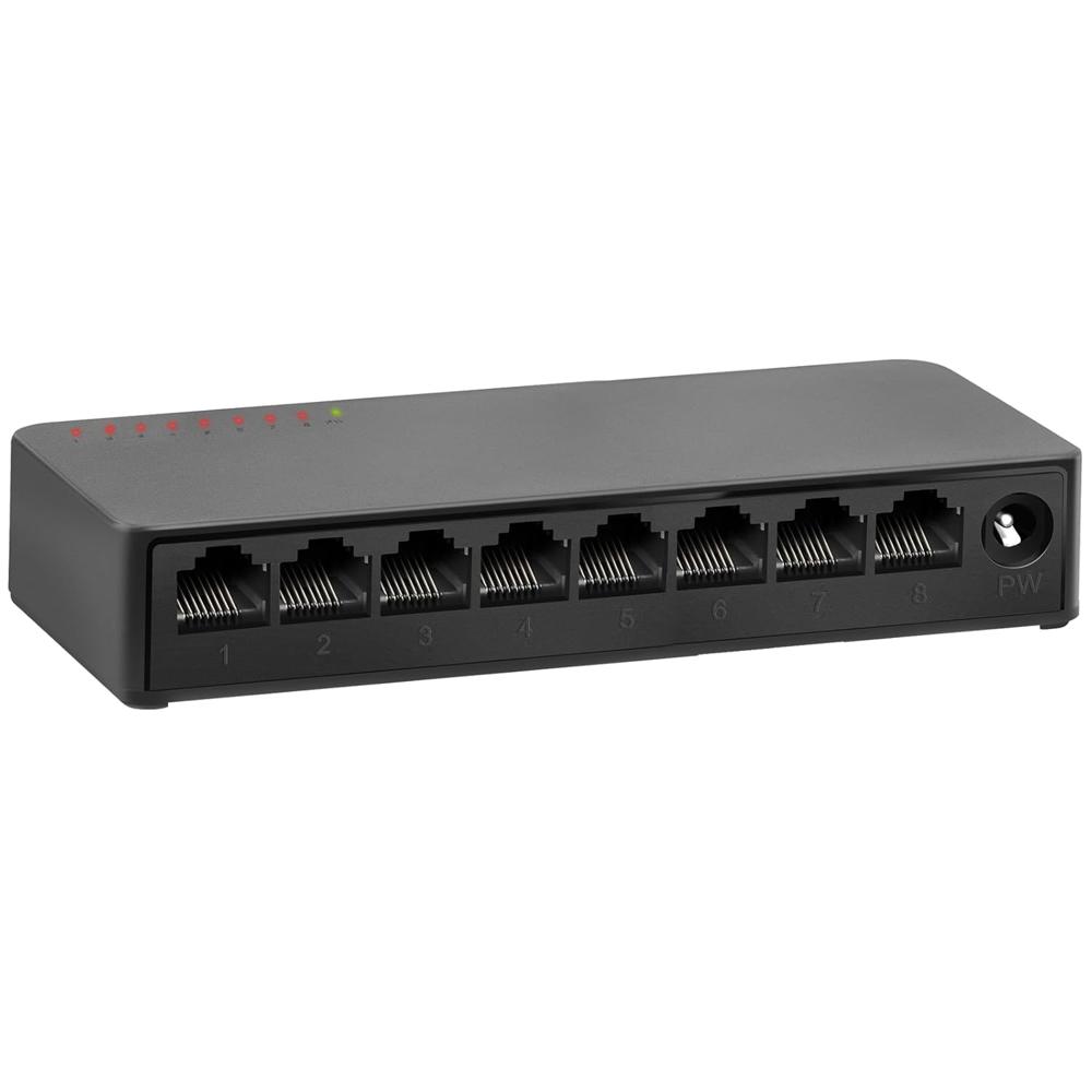 8 Port Network Desktop Switch