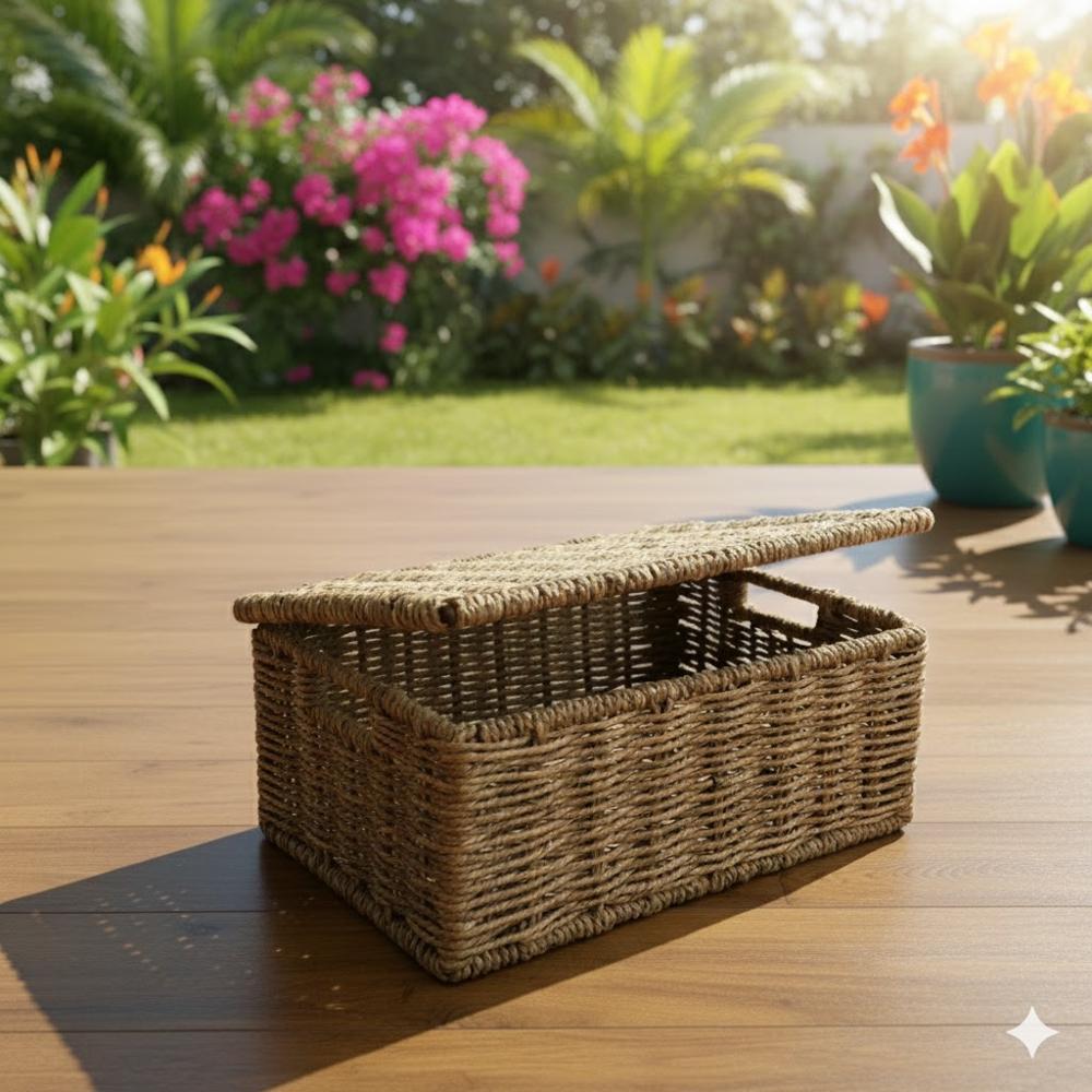 Eco Friendly  Storage Basket Hamper