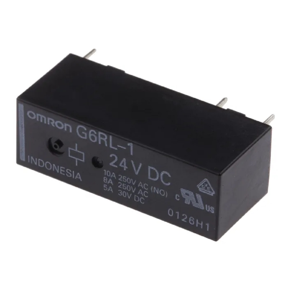 G6rl-1- Dc24 Omron Relay - Application: General Power Switching In Industrial Controls