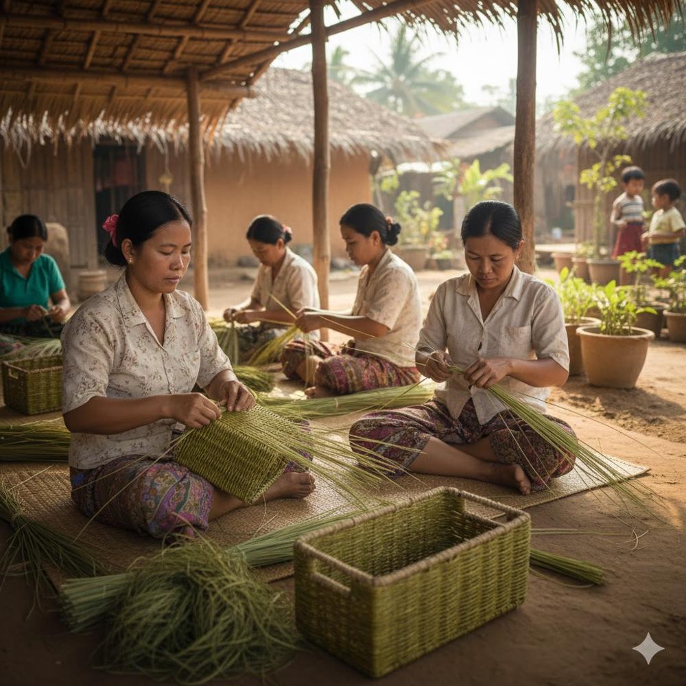 Multi Purpose Organizer Decorative  Basket