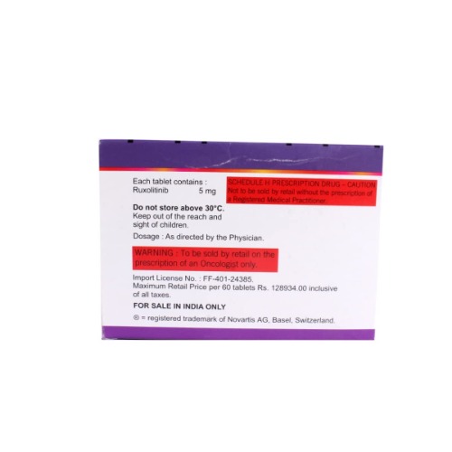 Jakavi 5 Mg Tablet - Recommended For: Doctor