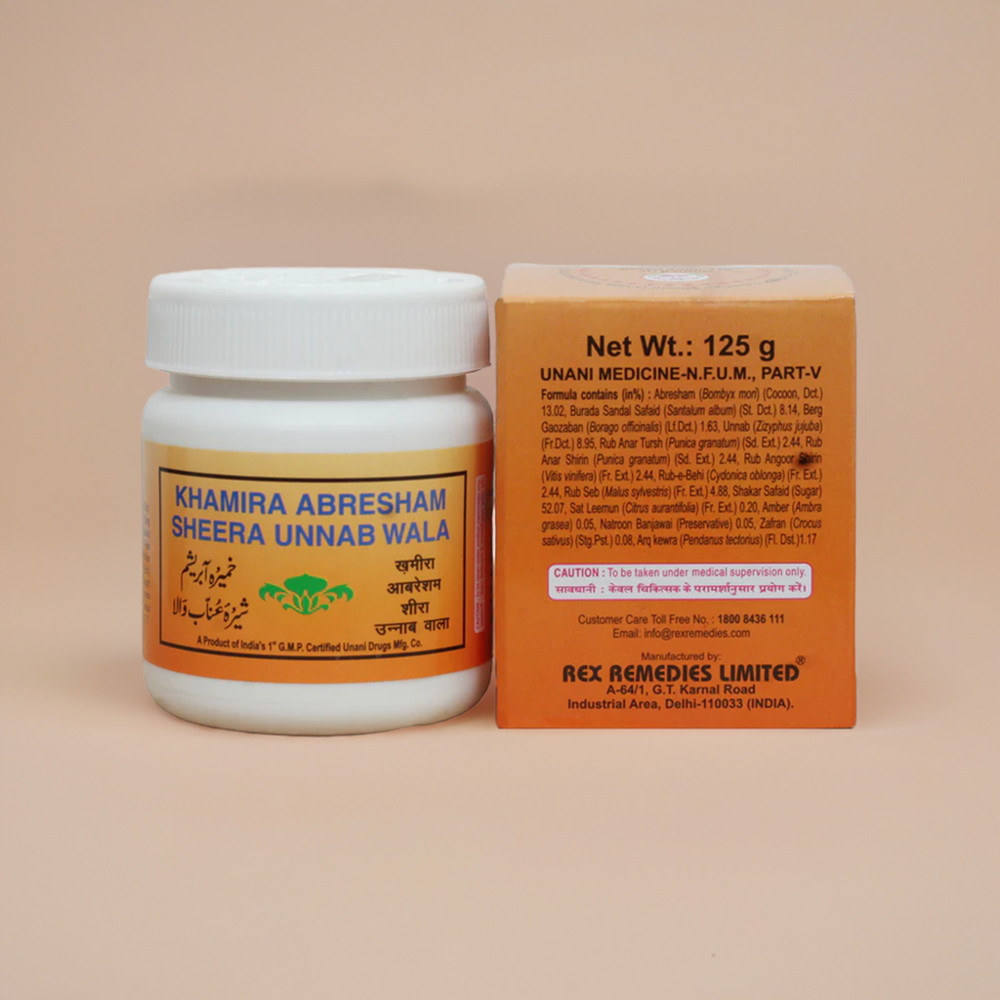 Rex Khamira Abresham Sheera Unnab Wala 125g