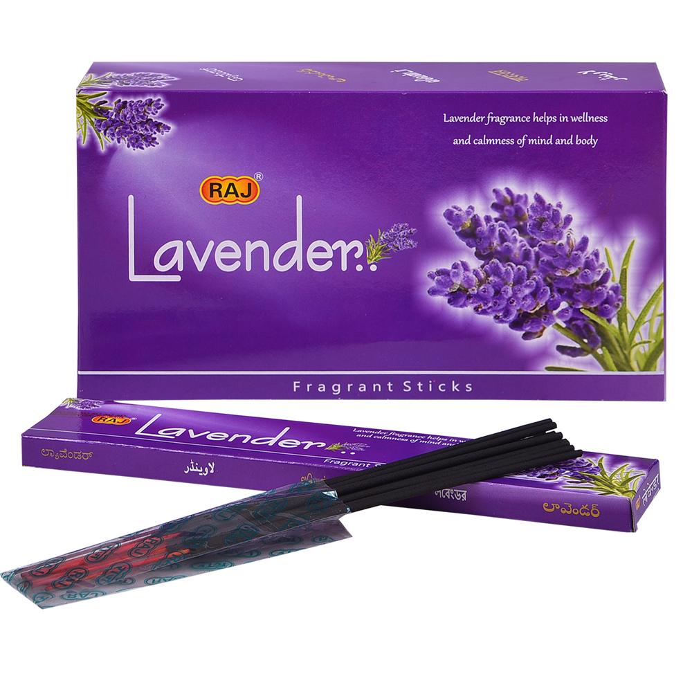 Lavender Incense Sticks - Burning Time: 30 Minutes