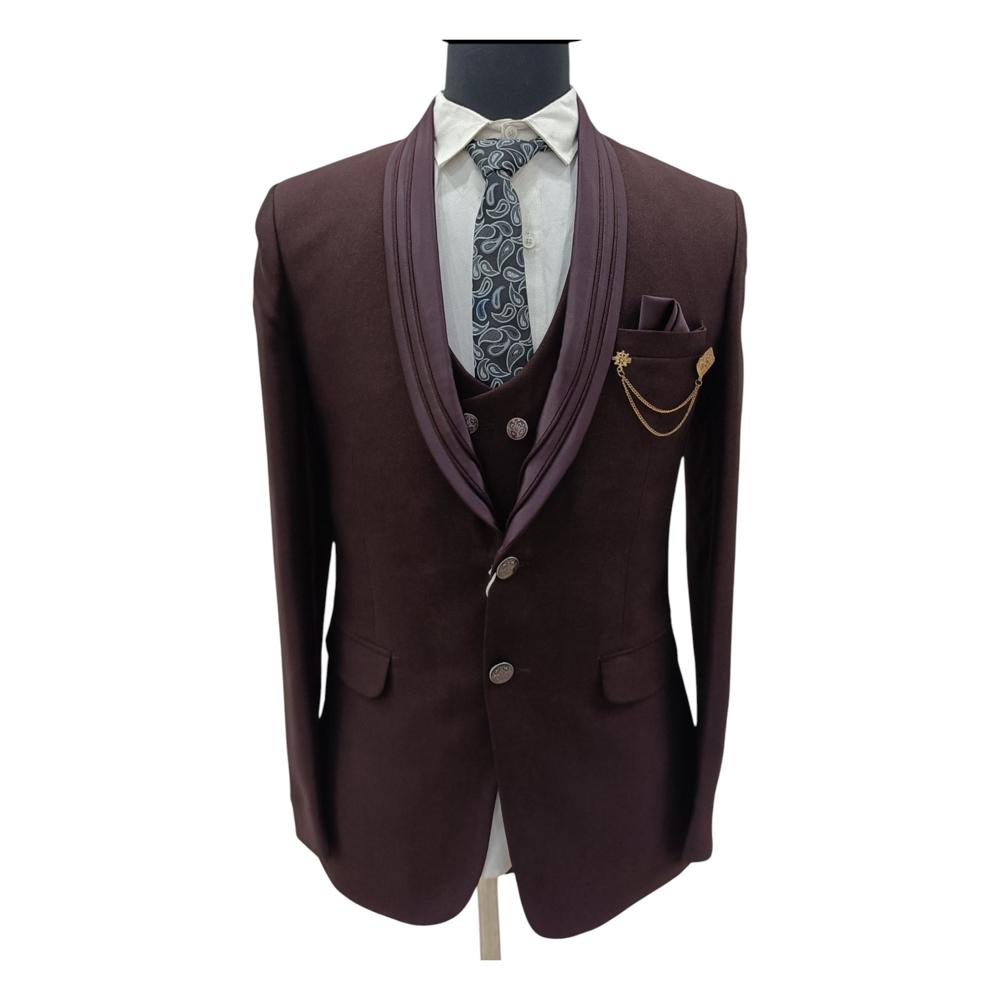 Mens Classy 3-Piece Suit