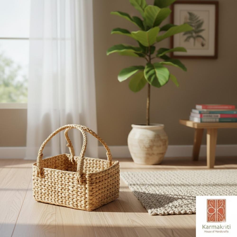 Kauna Decorative Basket with handles