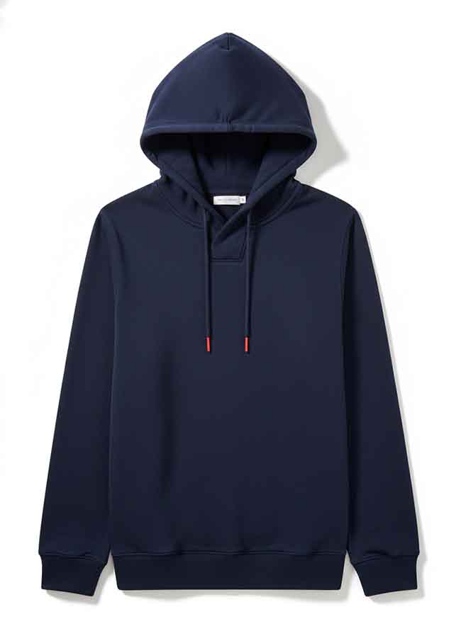 Mens Brushed Fleece Hooded Pullover