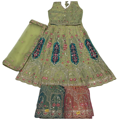 Kids Wedding Wear Lehenga