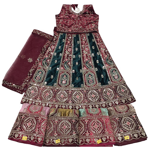 Kids Wedding Wear Lehenga