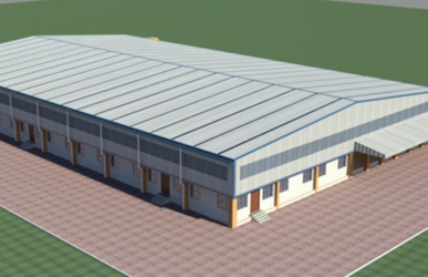 Industries Peb Structure - Door Material: Aluminum Window