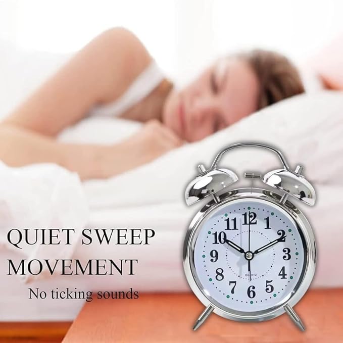 Alarm Clock Silver