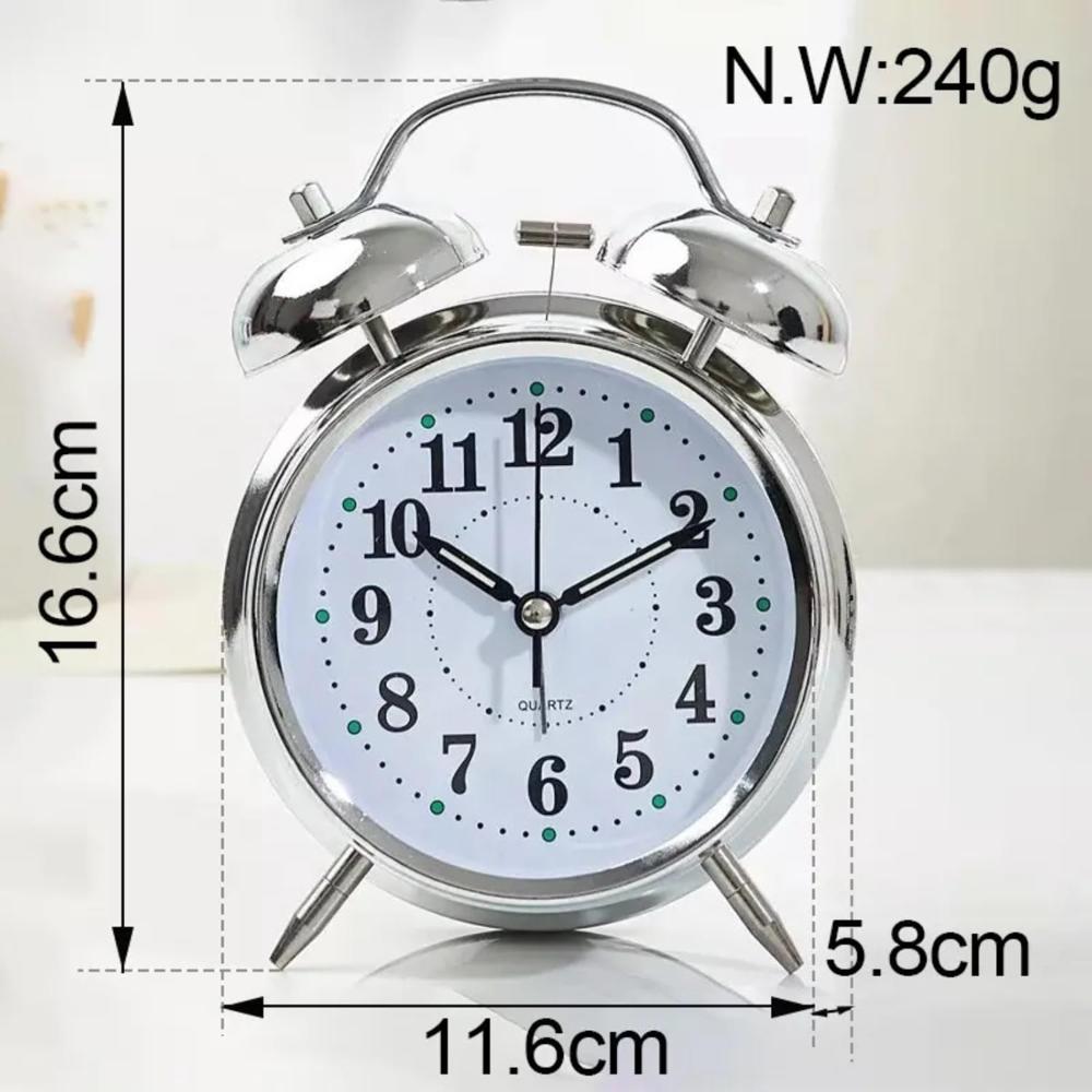 Alarm Clock Silver