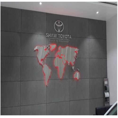 SS ACRYLIC GLOW SIGN BOARD