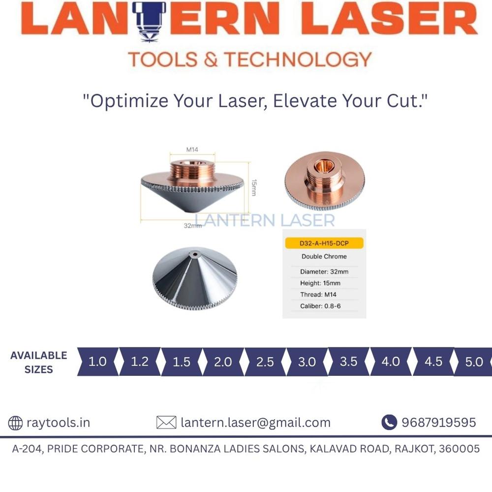 Laser Cutting Nozzle - Air Consumption: Yes