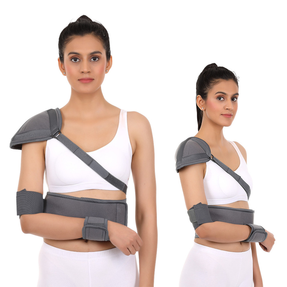 Shoulder Immobilizer with Elastic Cap