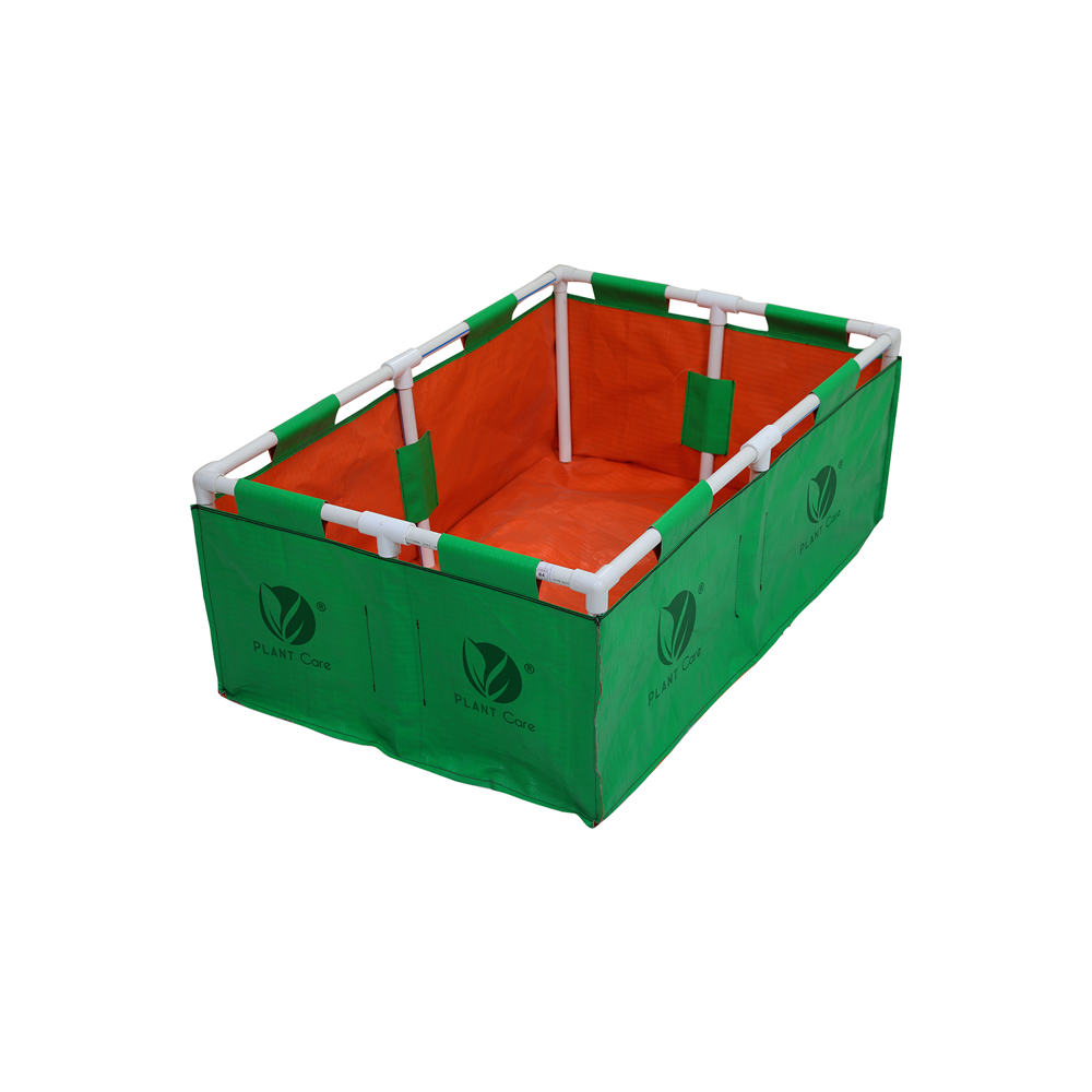 Rectangular Grow Bag with PVC Pipe Stand 36x24x15 WP