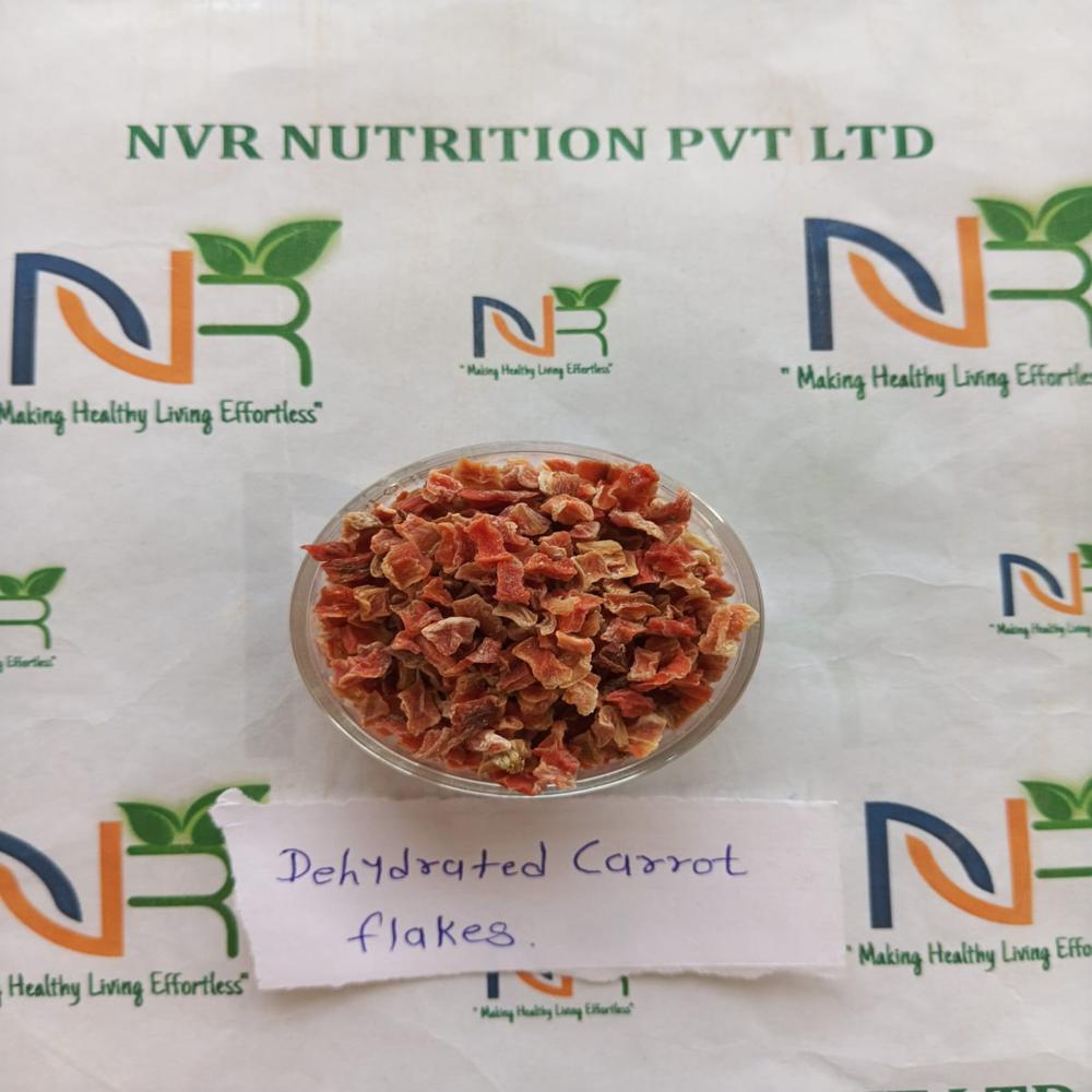 Dehydrated  Carrot Cube - Dehydration Method: Normal