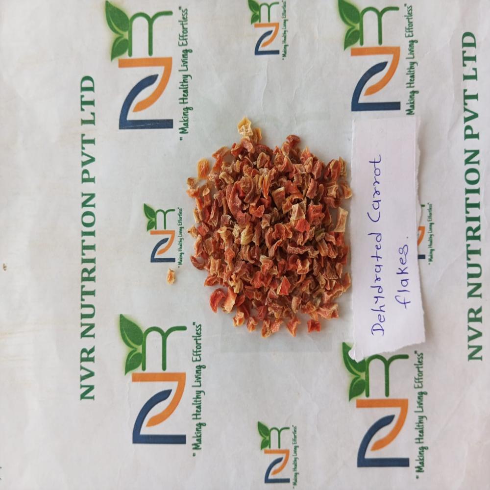 Dehydrated  Carrot Cube - Dehydration Method: Normal