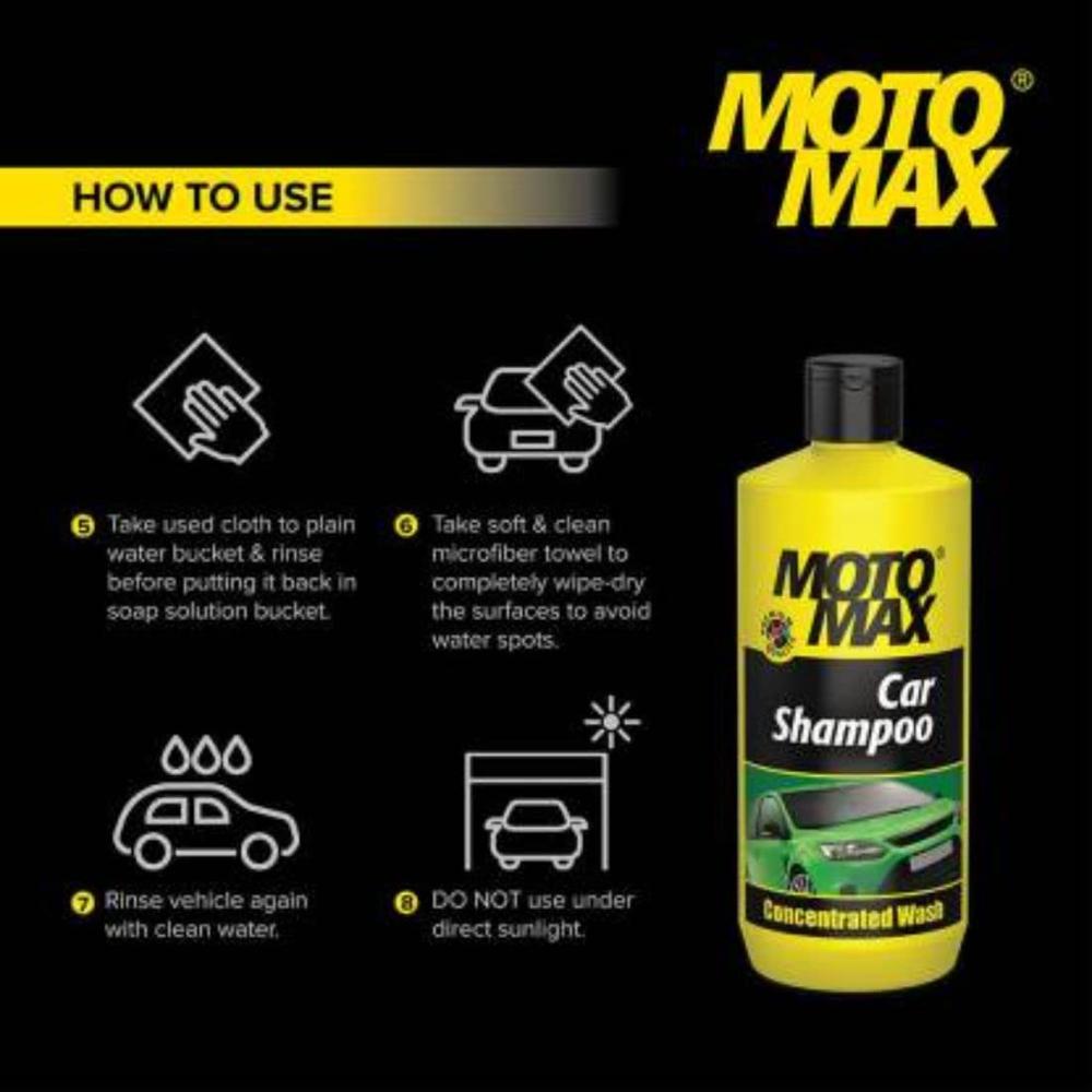 Motomax car shampoo
