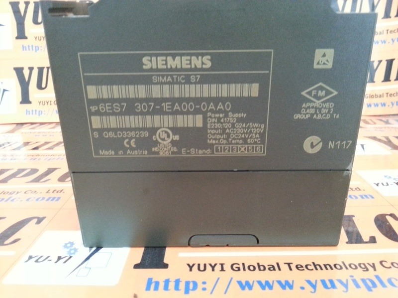 Siemens Simatic S7-300 Regulated Power Supply 6ES7307-1EA00-0AA0 