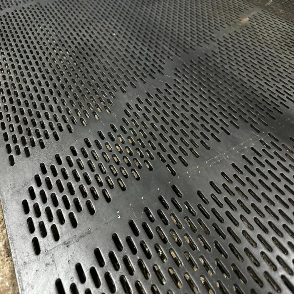 Slot Hole Perforated Sheet - Steel, Standard Size, Silver Color, Plated Surface Treatment, Perforated Technique | Long Lasting Life, Rust Resistive, Smooth Surface
