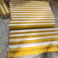 Fly Ash Nylon Wire Strip Brush - Bristle Color: Yellow