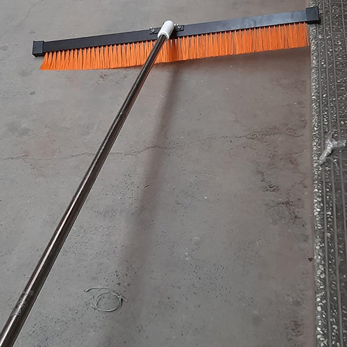 Nylon Texture Broom Brush - Color: Black