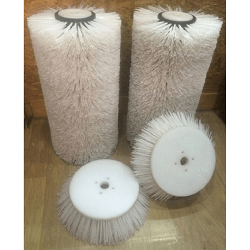 Road Sweeping Cleaning Brush - Color: White