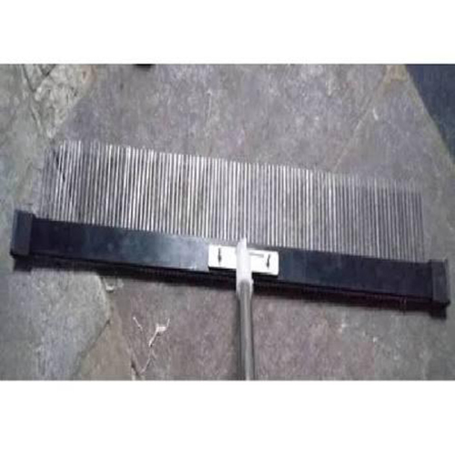 Texture Broom Road Brush - Bristle Color: Silver And Block