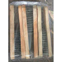 Wooden Wire Brush - Bristle Color: Brown And Black