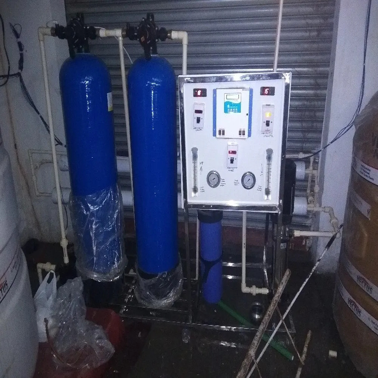 Industrial Reverse Osmosis System - Semi Automatic, Stainless Steel Material With Electric Power Source For Ground Water Purification