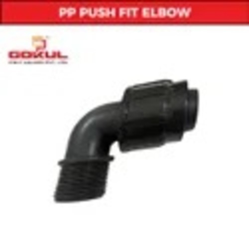 Pp Compression Fitting - 32mm Size, Black Color | Leakage Proof, Weather Resistant, Breakage Resistant, Push Fit Connection