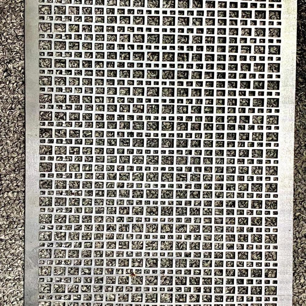 Perforated Metal Sheets - Color: Silver