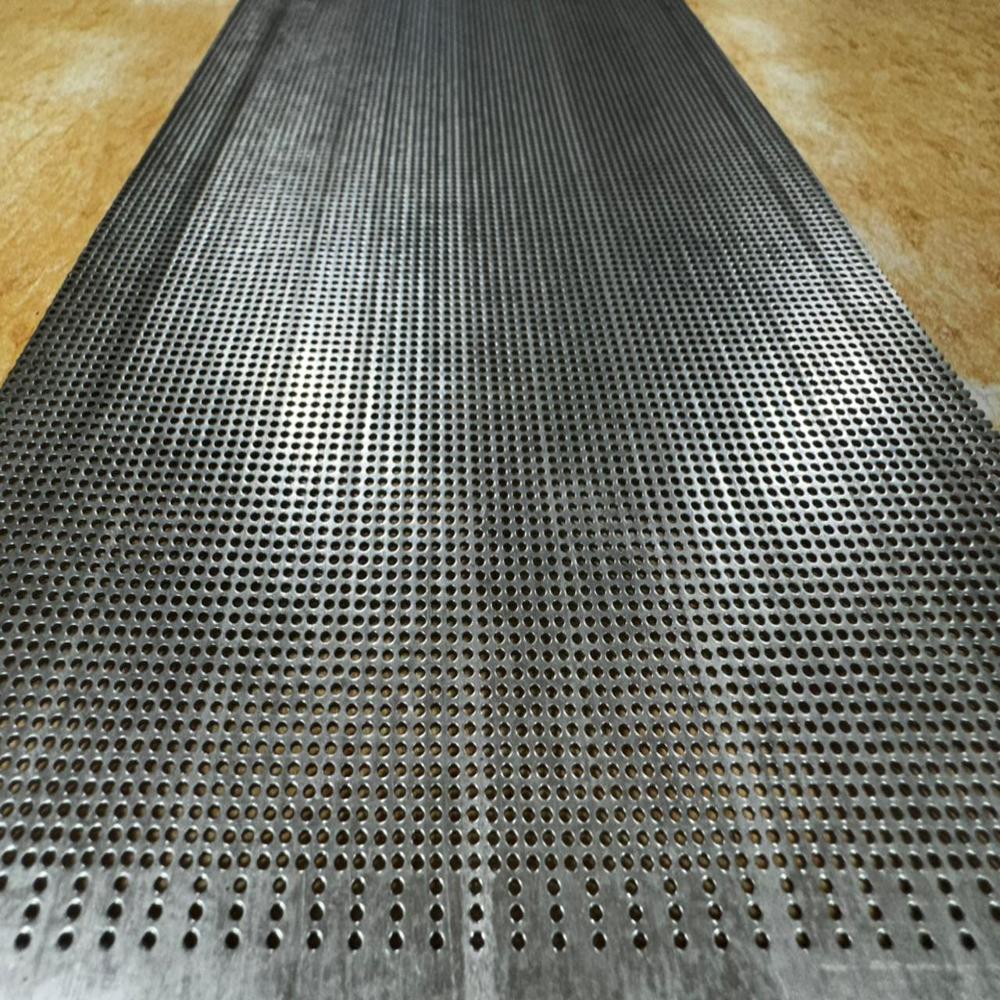 Perforated Plate - Steel Material, Standard Size, Grey Color | Sturdy Design, Easy Installation, Long Lasting Life, Perfect Finish