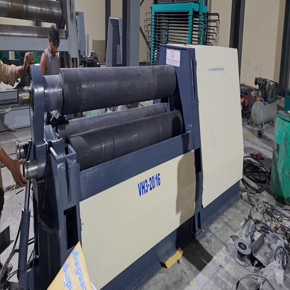 3 and 4 Rolls Hydraulic Pre-Pinch Type Plate Rolling Machine