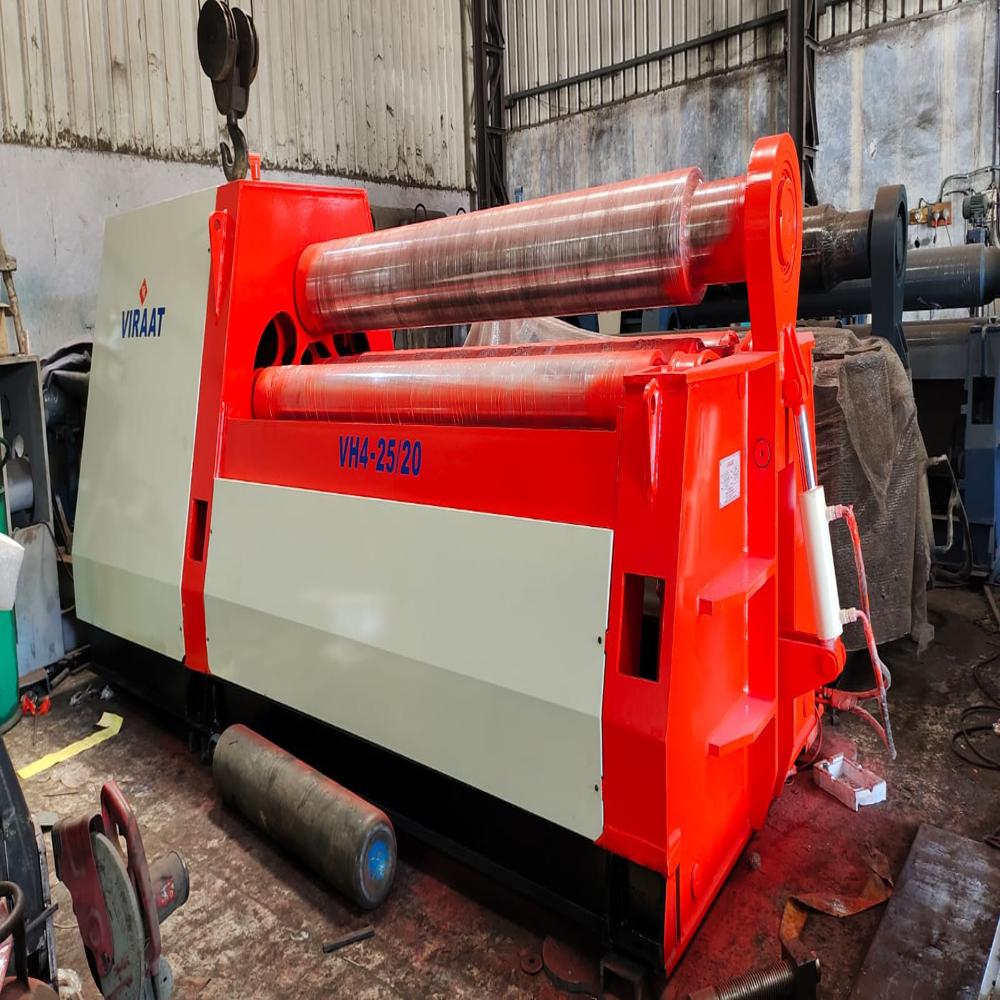 3 and 4 Rolls Hydraulic Pre-Pinch Type Plate Rolling Machine