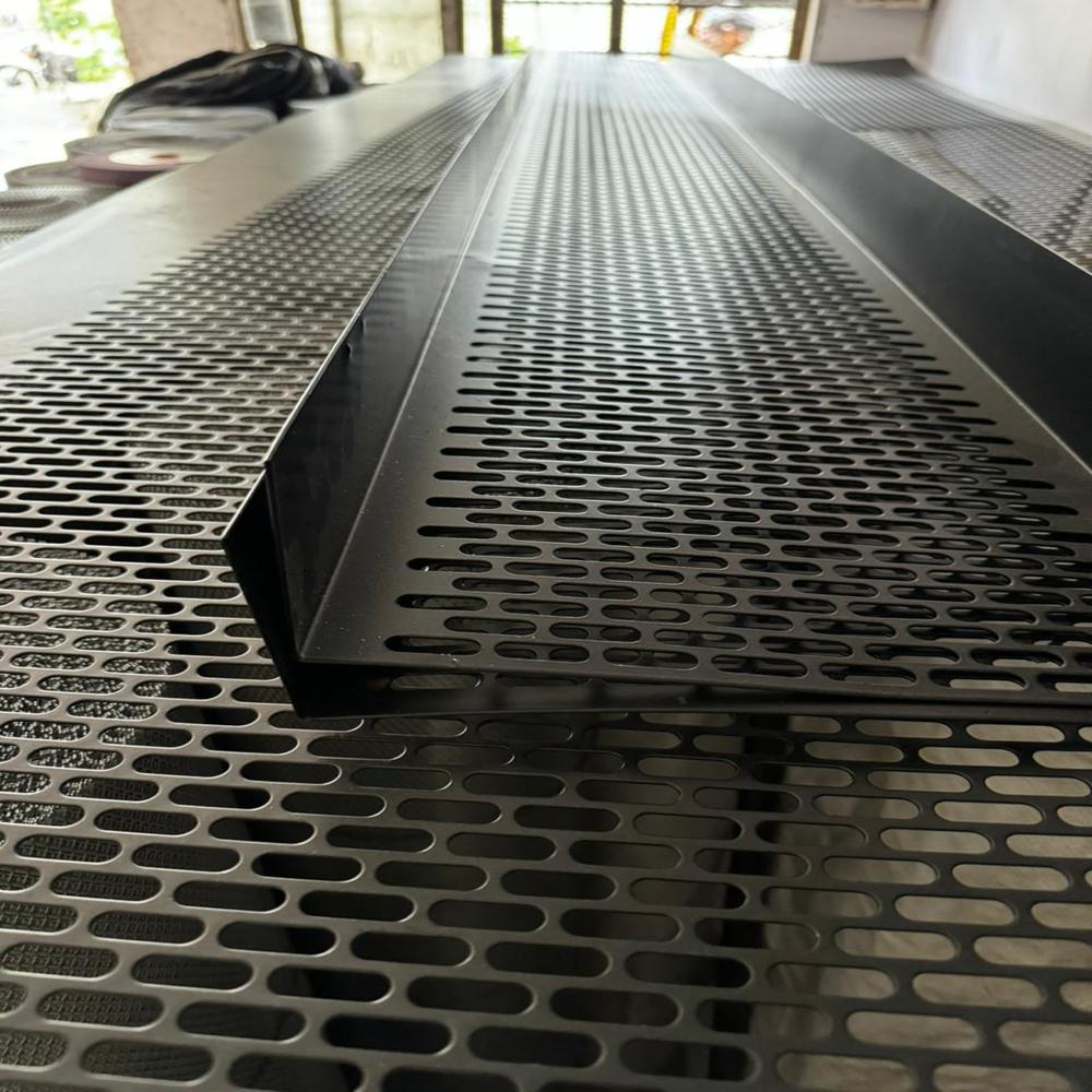 Slotted Perforated Sheets - Stainless Steel | Standard Size, Silver Color, Ideal For Pharmaceutical Applications