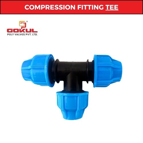 Pp Compression Mta - 32mm Push Fit, Weather Proof, Breakage Resistant, High Working Pressure, Round Shape, 5mm Thickness