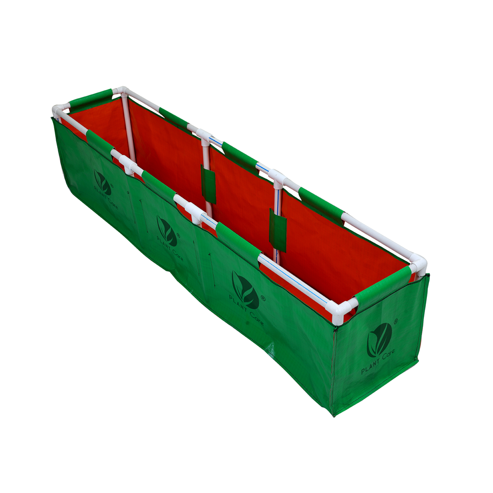 Rectangular Grow Bag With Pvc Pipe Stand 60X12X12 Wp - Advantage: Plant Growth
