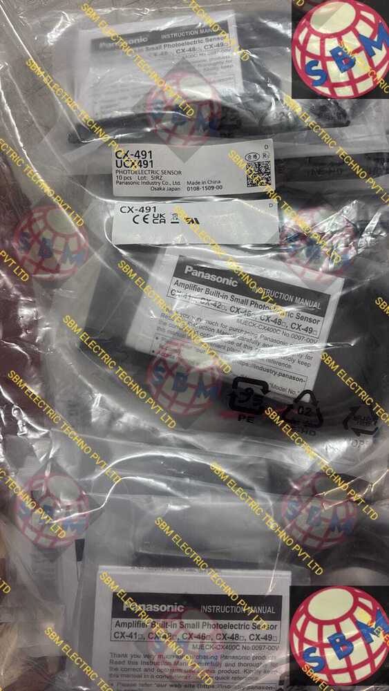PANASONIC PHOTOELECTRIC SENSOR, CX-491