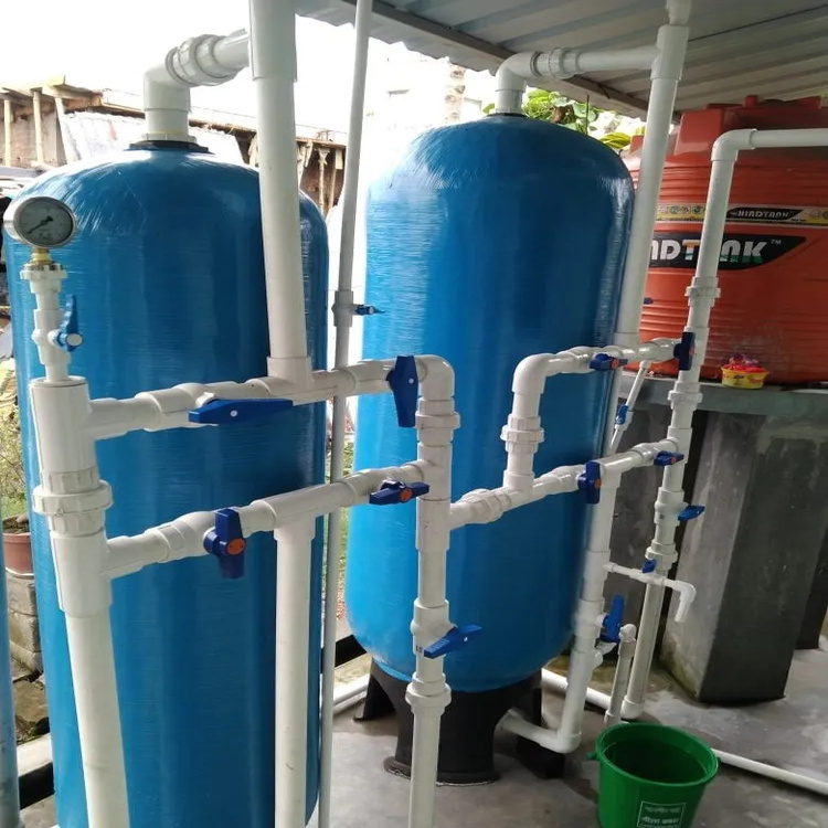 8000 LPH Water Softening Plant