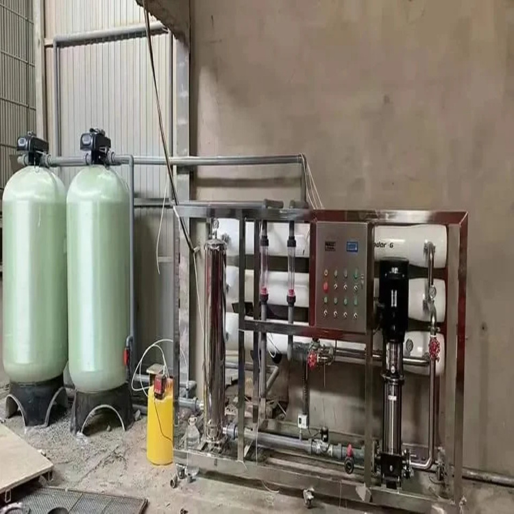 8000 LPH Water Softening Plant