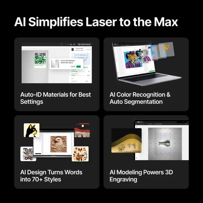 xTool F2 Ultra Single 60W MOPA Fiber Laser Engraver