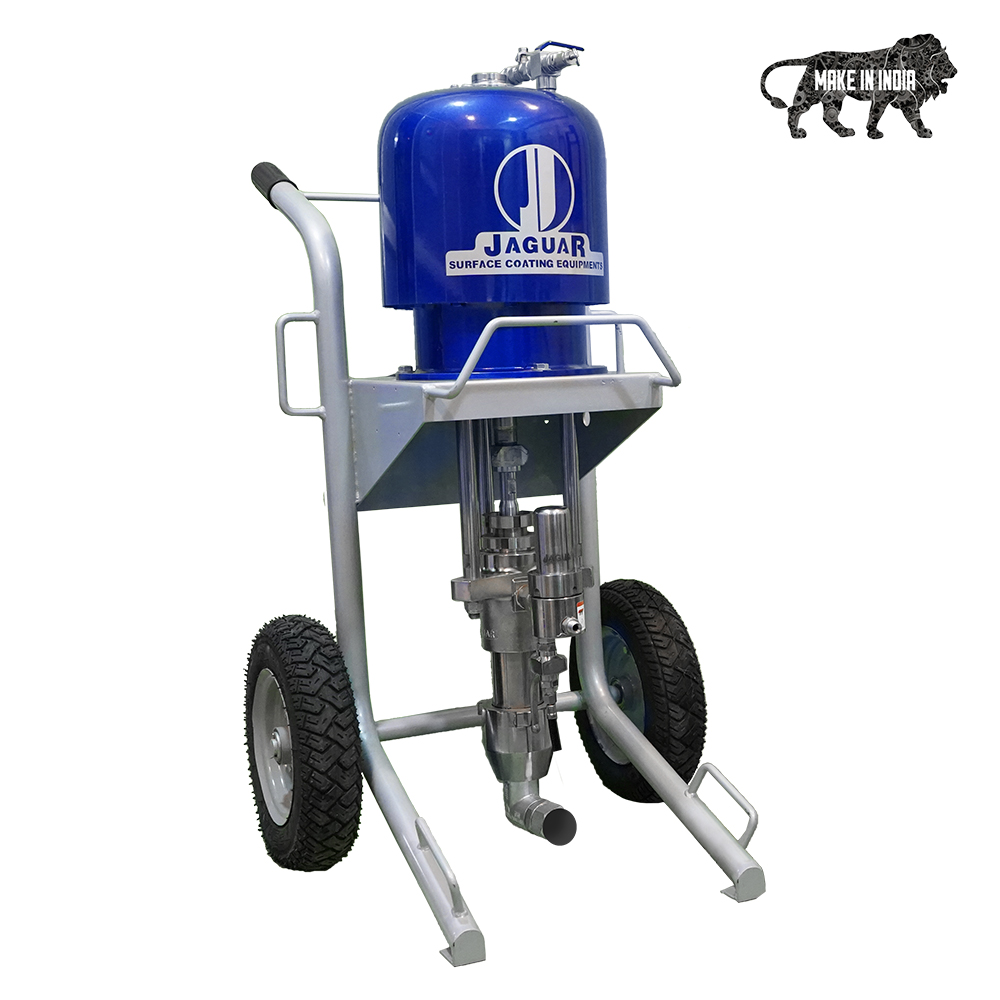 Airless Spray Machine - Color: Blue & Silver