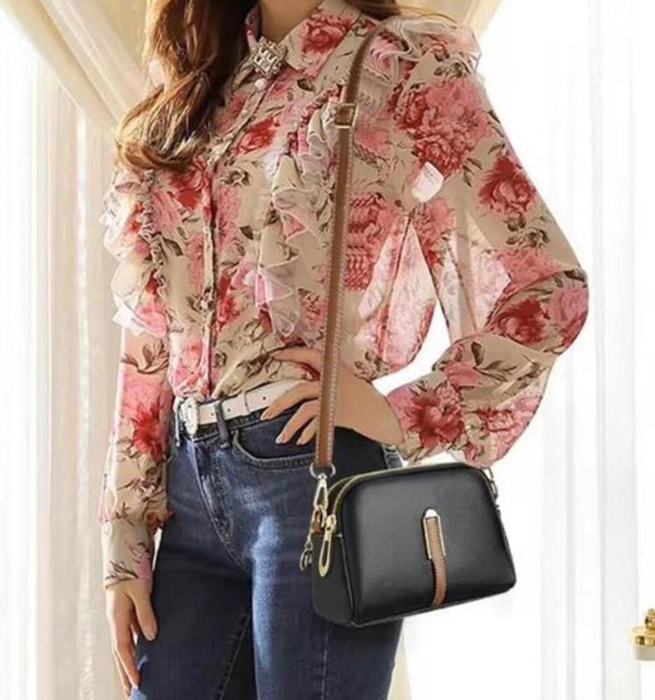 U Ftiing Contrast Sling Bag