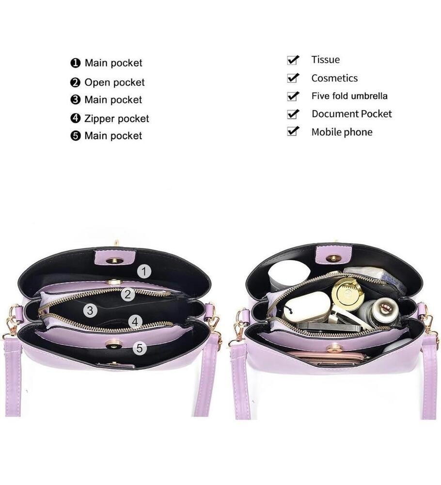 Sling Bag Butterfly - Color: Light Violet