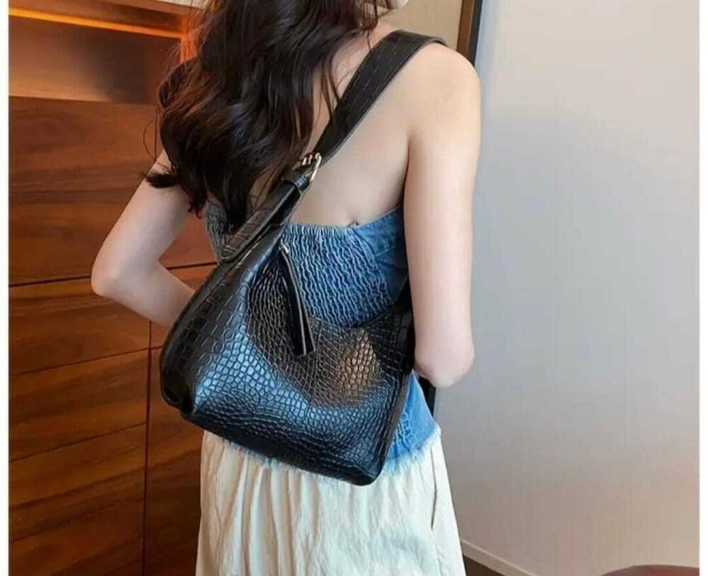 Croco Mini Sling Bag