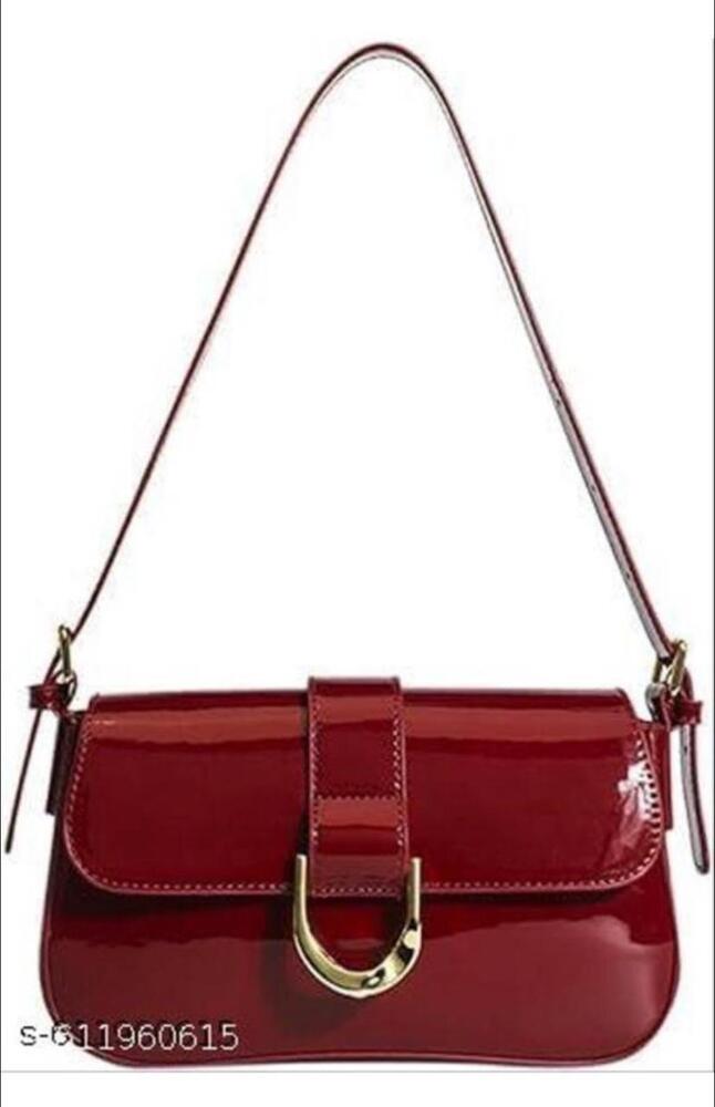 Red Pettern Sling Bag