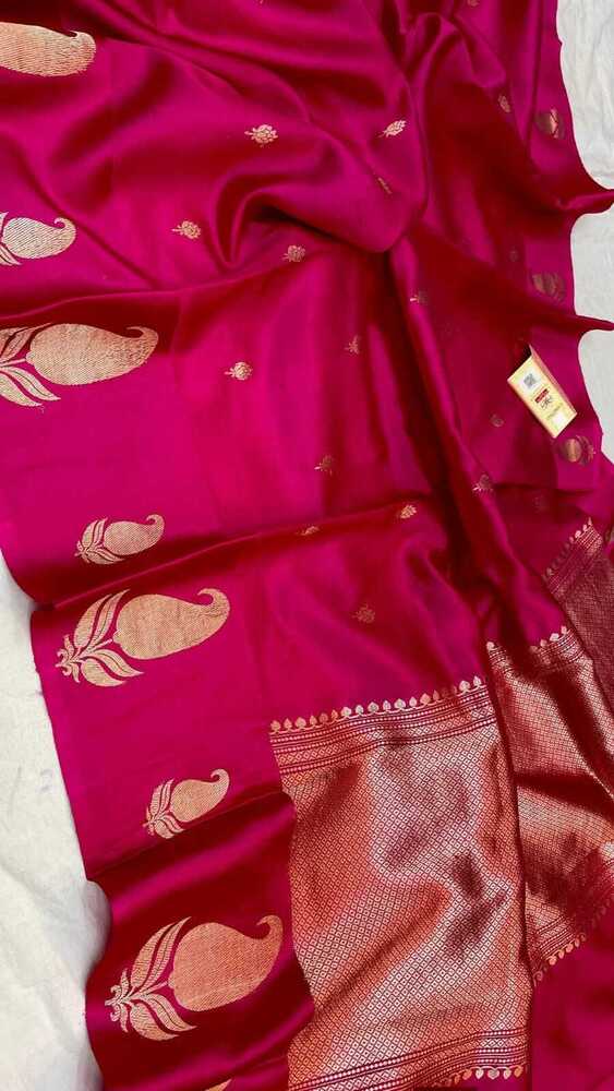Pure Raw Mango Silk Saree